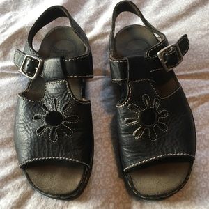 Vintage Flower Dr. Martens Sandals